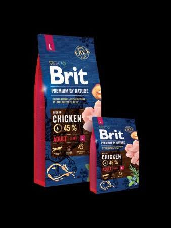 Brit Premium by Nature ADULT L  15KG