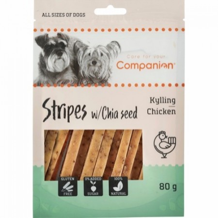 COMPANION CHICKEN STRIPES W/ CHIA SEED