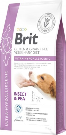 Brit GF Veterinary Diets Dog Ultra-hypoallergenic 12KG